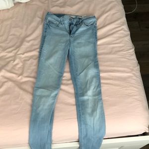 Hollister high rise super skinny jeans
